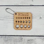 Katrinkles - Knitting Needle &amp;amp; Crochet Hook Gauge Mini Tool