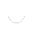 15" Choker Beaded - Classic Pearl 3mm