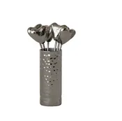 Aluminum Holder Appetizer Picks W/Heart