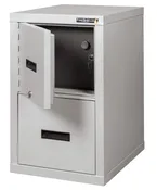 2-Drawer File Cabinet with Safe, Fire/Water Rated, 2S1822 - Item F30235