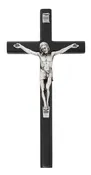 10 In Black Crucifix - Made in USA (80-184)