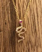 Sweet Little Desert Snake Necklace — iBoutique