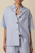 alison blouse - denim (FIANL SALE)