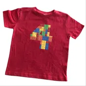 4th Lego Birthday Shirt