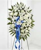 ALL WHITE STANDING SPRAY