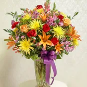 Beautiful Blessings Bright Vase Arrangement