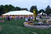 40ft Wide Frame Tents Range from 40x40 to 40x100ft