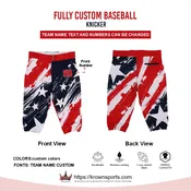 Custom Sublimated Baseball Knickers