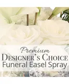 PREMIUM FUNERAL EASEL SPRAY