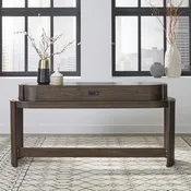 City View Console Bar Table In Coffee Bean