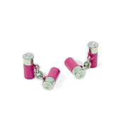 12 Gauge Cufflinks - Pink