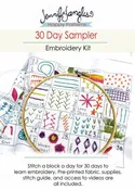 30 Day Sampler Embroidery Kit Vol.1