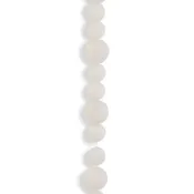 72" White Pom Pom Garland