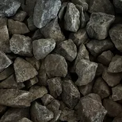 3/4″ High Grade Drain Rock – Dark Gray
