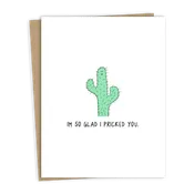 I'm So Glad I Pricked You | Anniversary Card