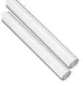 Acrylic Lucite Rod Dowel - 3/8" (9.525mm) x 24"(610mm) - Lot of Two Rods