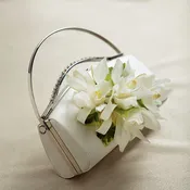 White Purse Decor