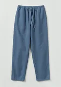 Alfie Garment Dyed Herringbone Pants | Slate Blue