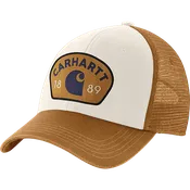 Men's Canvas Mesh-Back 1889 Patch Cap