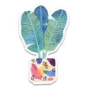 Banana Leaf Sticker
