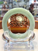 Real Jade Bangle #704911, Size: 58mm