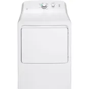 27 INCH ELECTRIC DRYER WITH 6.2 CU. FT. CAPACITY