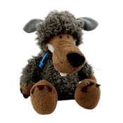 10-inch Gray Disguised Wolf Plush