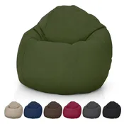 ComfyBean Kid's Bean Bag Chair - Hemp Fabric