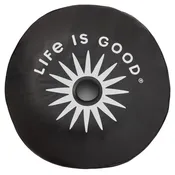 Simple Sunburst Rearview Camera Tire Cover