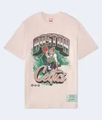 Boston Celtics City Stripe Relaxed Graphic Tee