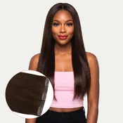 16" Dark Brown Seamless Clip-ins (140g)