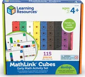 115pc MathLink Cubes Early Math Activity Set - Learning Resources