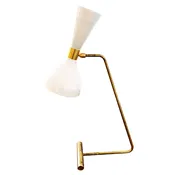 Brass and Enamel Table Lamp —  Fabio Ltd