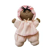 My First Baby Doll — Black Hair, Brown Skin