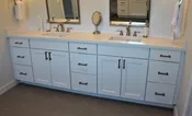 Mid Continent Slim Door White Paint Finish. Danville, California.