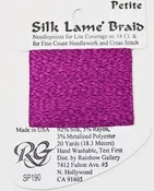 Petite Silk Lame SP190 Purple Orchid