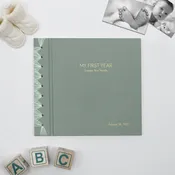 Baby's First Book | Jade Green Cotton