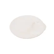 Ultra White Oval Platter with Built-In Sauce Cup