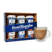 BomBombs Coffee Gift Set, Gourmet Coffee Sampler, Assorted Coffee, Set of 6