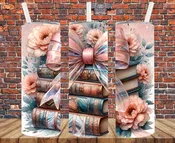 Book Lover - Tumbler Wrap Transfer