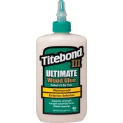 Iii 8 Oz. Ultimate Waterproof Wood Glue - Non-toxic, Fda Approved
