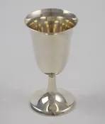 4 5/8" Vintage Sterling Silver Youth Goblet , Junior Goblet #858 by Manchester