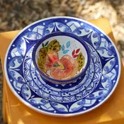 Alentejo Terracotta Dip Bowl  Blossom