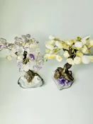 02 Amethyst and Citrine Tree, 12 PC Box, 19CM Approximately, $19.99 EA