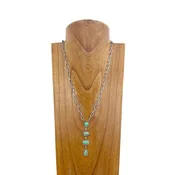 22 Inches Teardrops Necklace