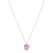 16" Necklace Gold - Reflection Charm February