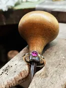 14K Gold Tourmaline Ring — Modern Metalsmith