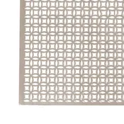 12 in. x 24 in. x .020 in. Satin Nickel Aluminum Sheet Elliptical