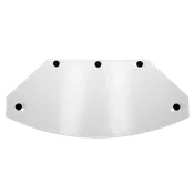 5 Snap Tear Off Shield- Clear