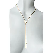 Bar Lariat Necklace